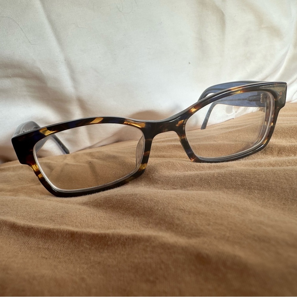 Ogi Tortoise Shell Rectangular Glasses - image 1